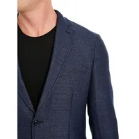 Extreme Herringbone Slim-Fit Wool-Blend Sportcoat