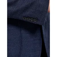 Extreme Herringbone Slim-Fit Wool-Blend Sportcoat
