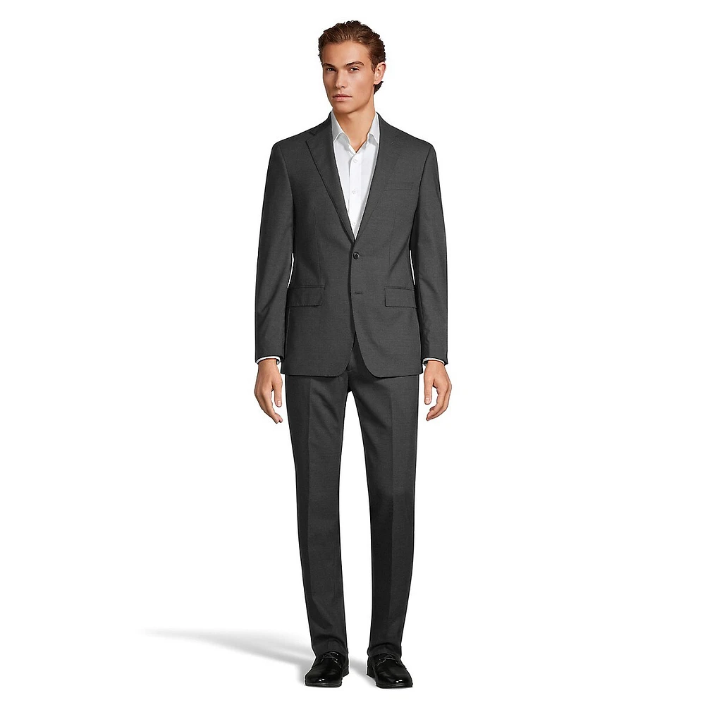 Extreme-Slim Fit Wool-Blend Suit