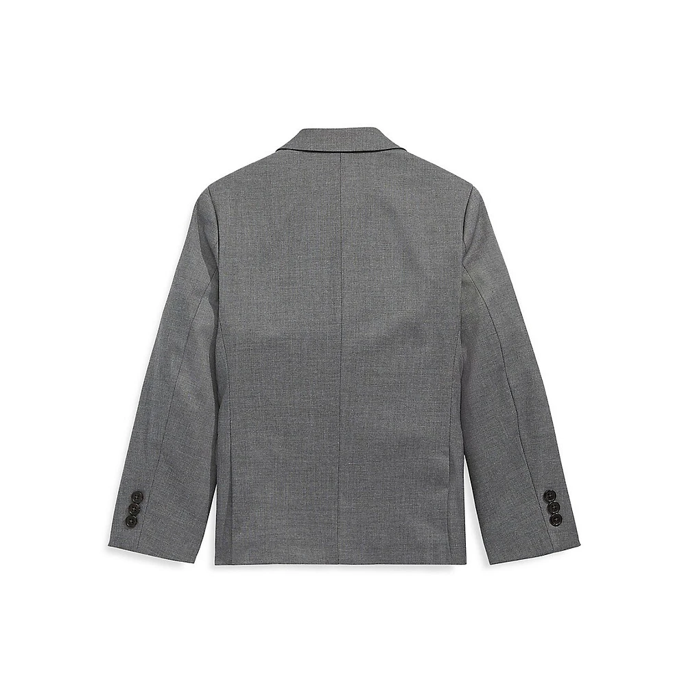 Boy's Solid-Colour Blazer