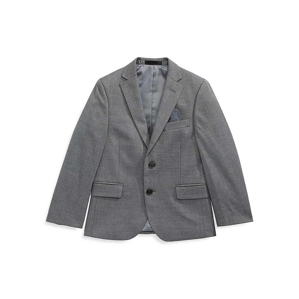 Boy's Solid-Colour Blazer