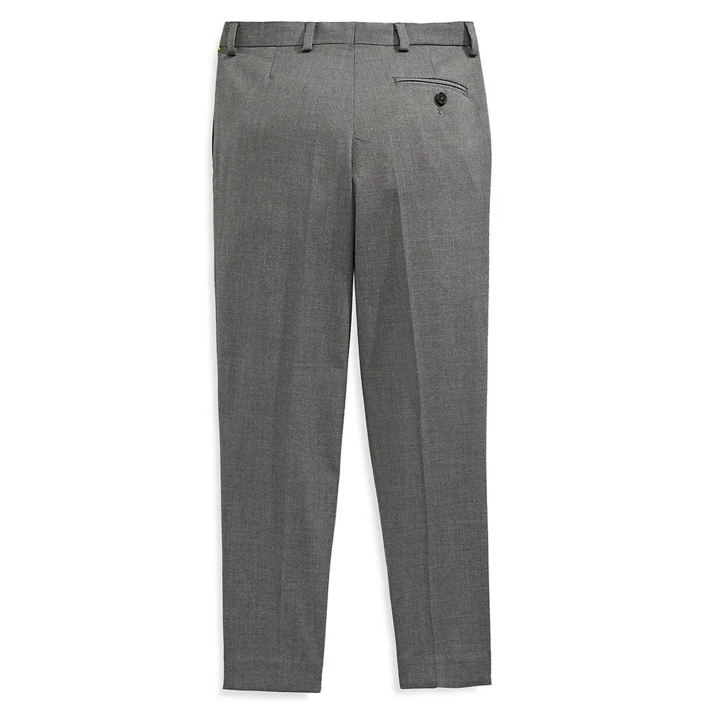 Boy's Solid-Colour Dress Pants