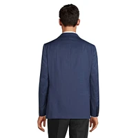Classic-Fit Wool-Blend Natural Stretch Suit Jacket