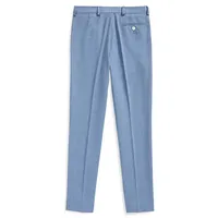 Boy's Linen-Blend Chambray Pants