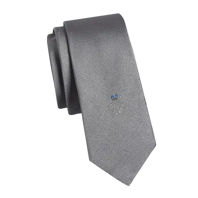 Boy's Crested Silk-Blend Tie