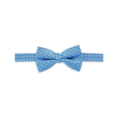 Kid's Polka Dot Silk-Blend Bow Tie