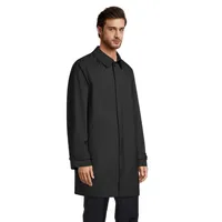 ​​Shirt-Collar Longline Car Coat