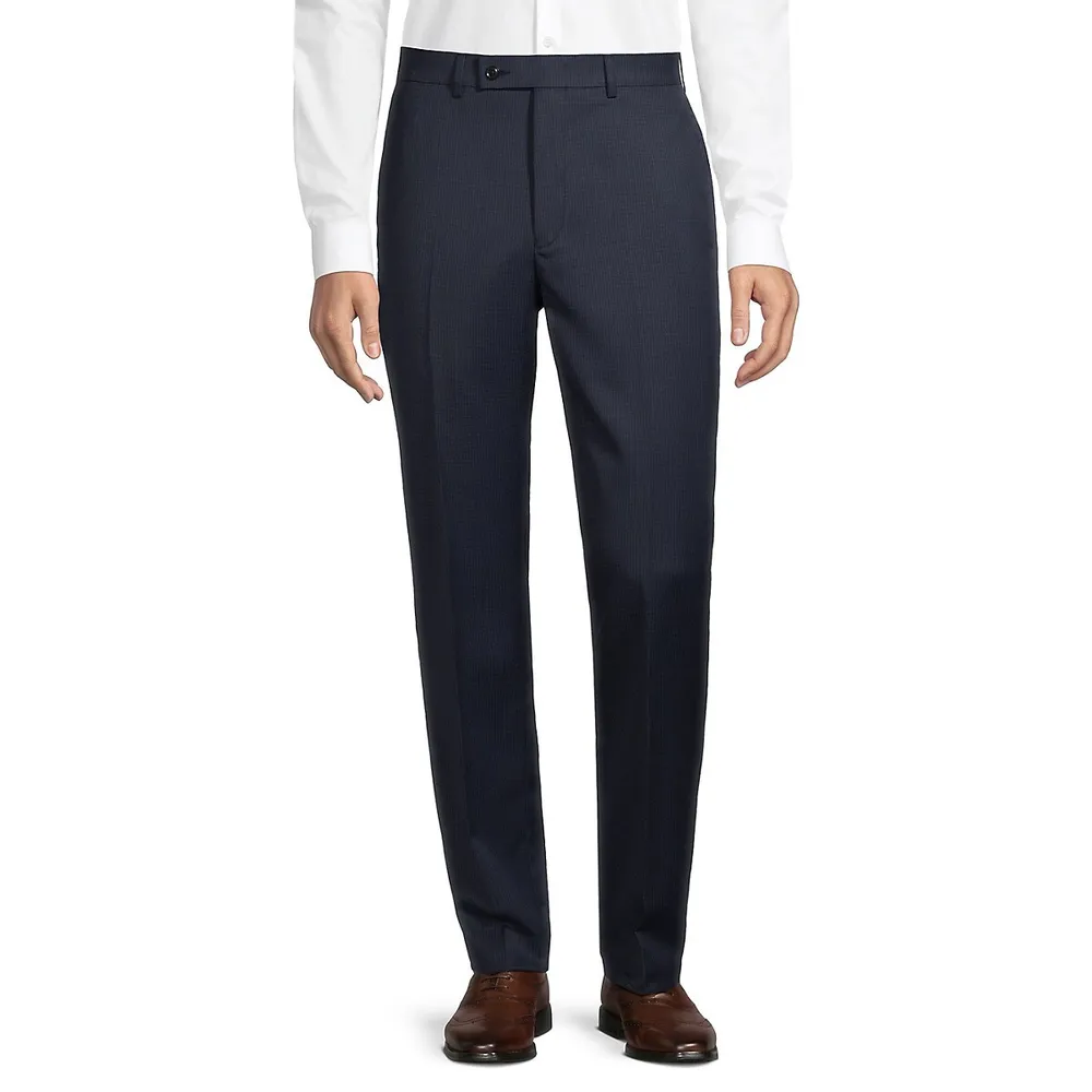 Calvin Klein Jerome Slim-Fit Wool-Blend Trousers