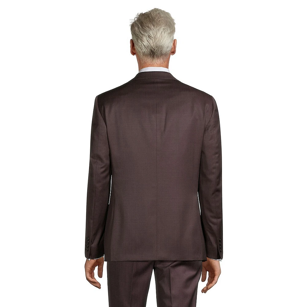 Extreme-Slim Fit Wool-Blend Suit Jacket