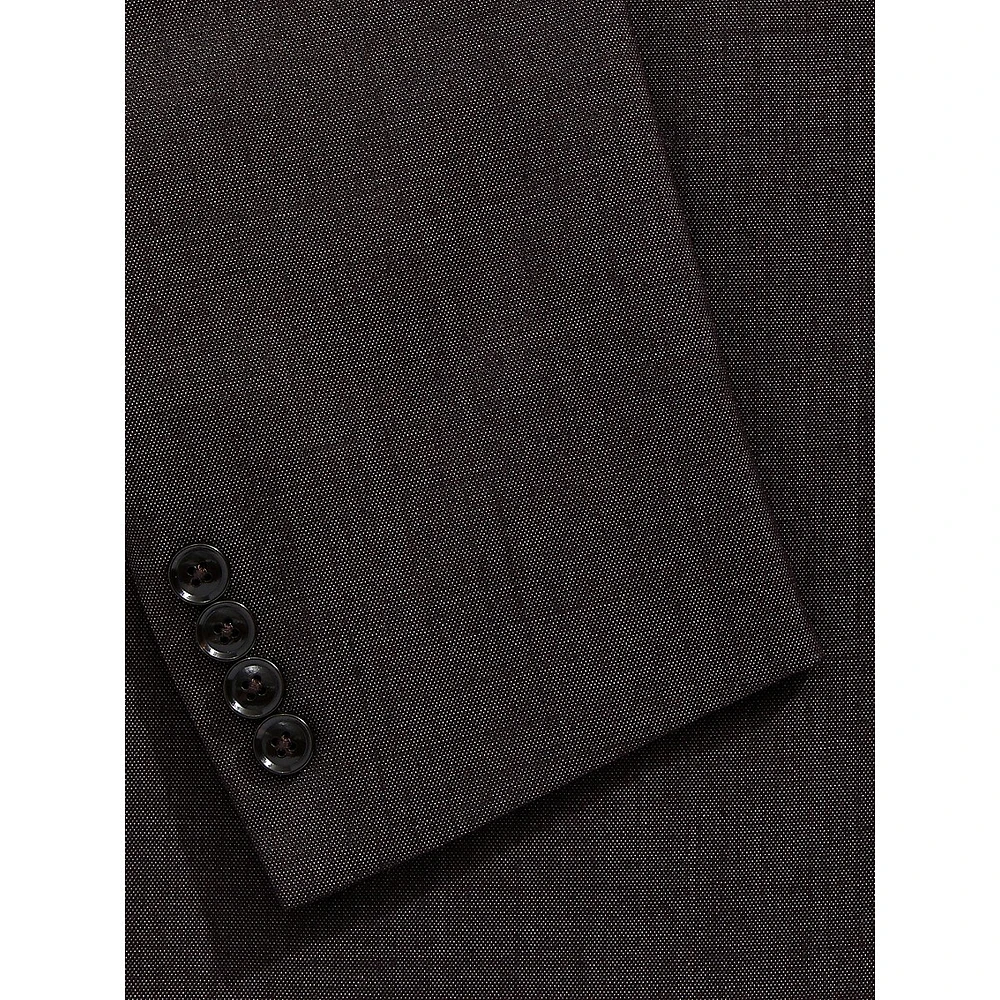 Extreme-Slim Fit Wool-Blend Suit Jacket