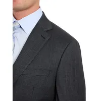 Extreme Bird's-Eye Slim-Fit Wool-Blend Suit Jacket