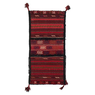 Vintage Tribal Wool Area Rug