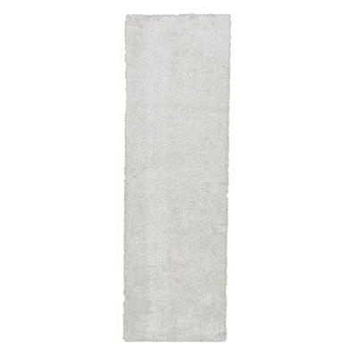 Faux Fur Ivory Rug 2'0" x 6'0"