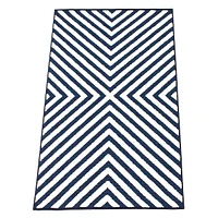 Milan Indoor & Outdoor Striped Rug