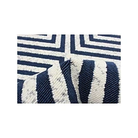 Milan Indoor & Outdoor Striped Rug