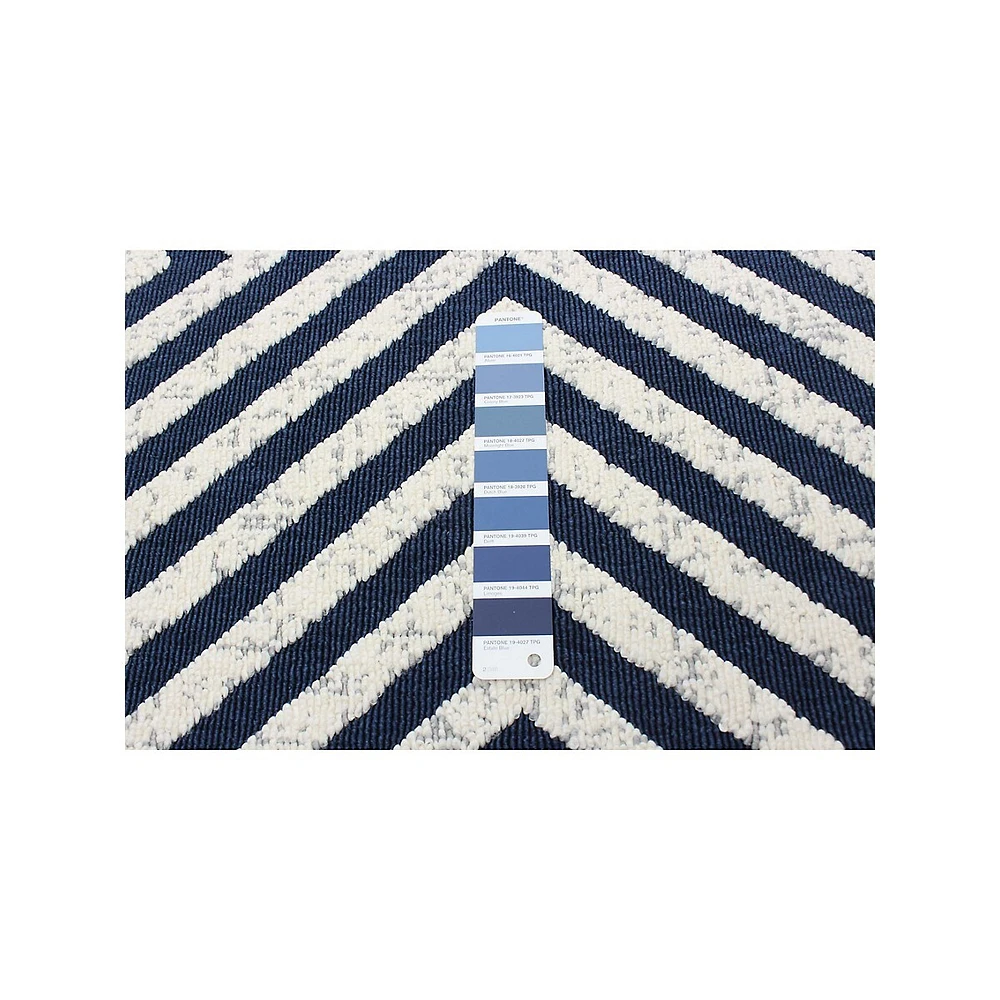 Milan Indoor & Outdoor Striped Rug