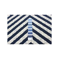 Milan Indoor & Outdoor Striped Rug