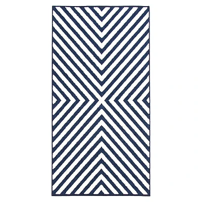 Milan Indoor & Outdoor Striped Rug