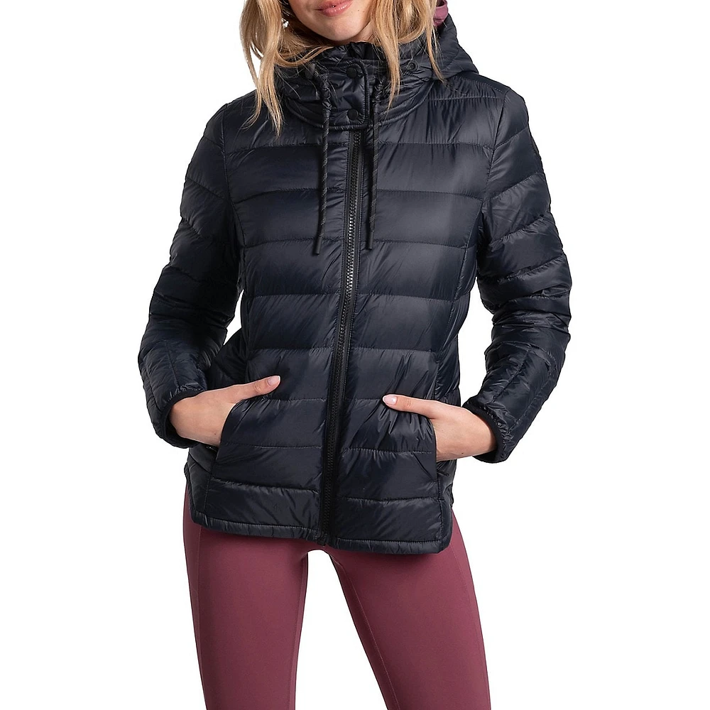 Emeline Hooded Down Jacket