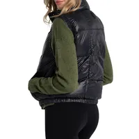Synthetic Down Box-Quilted Vest
