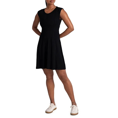 Traverse Ribbed Pocket Dress