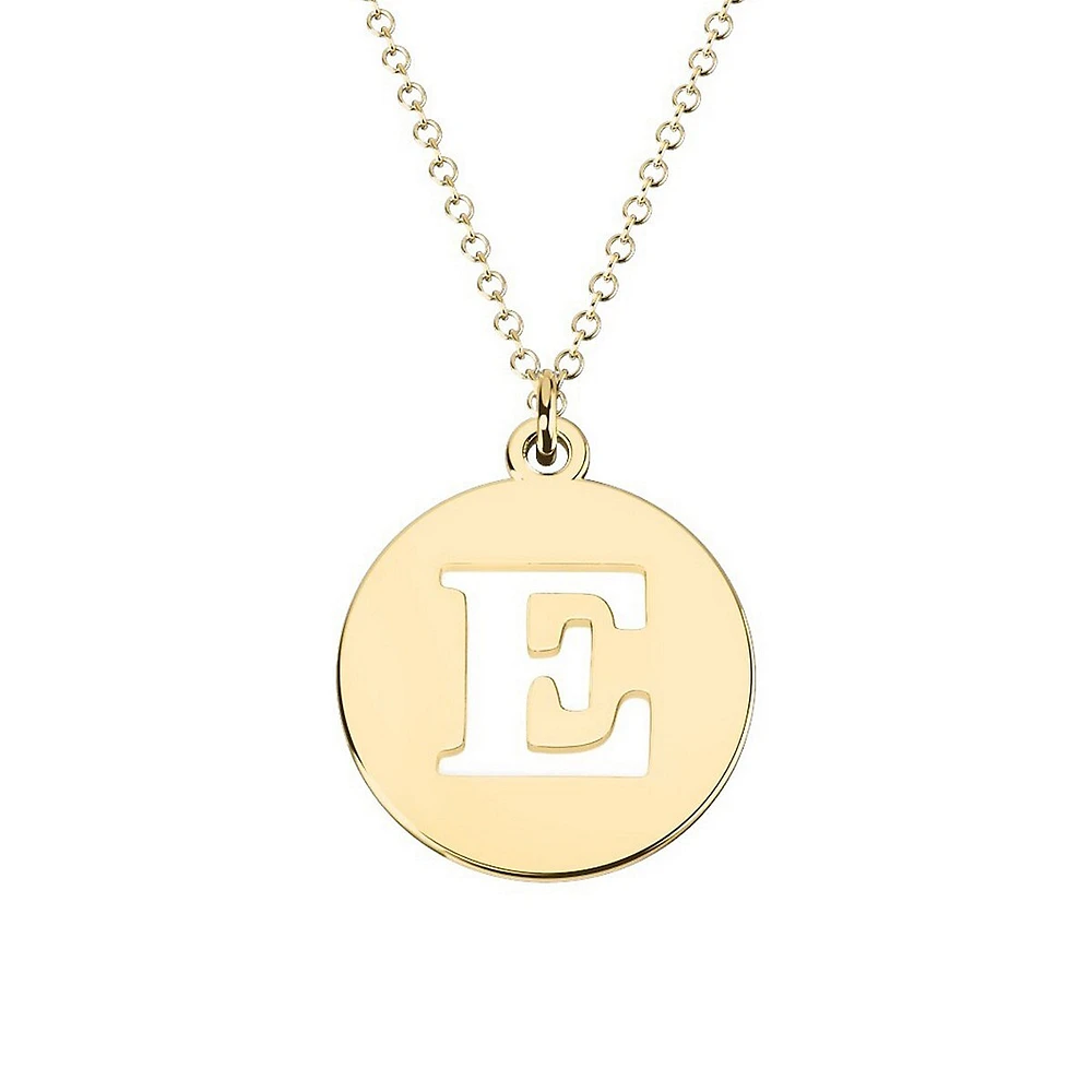 10K Yellow Gold Pendant Necklace