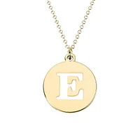 10K Yellow Gold Pendant Necklace