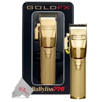 Fx870g Cordless Clipper Lithium-ion Adjustable Gold + Babyliss Pro Dlc And Titanium Coated Replacement Clipper Blade