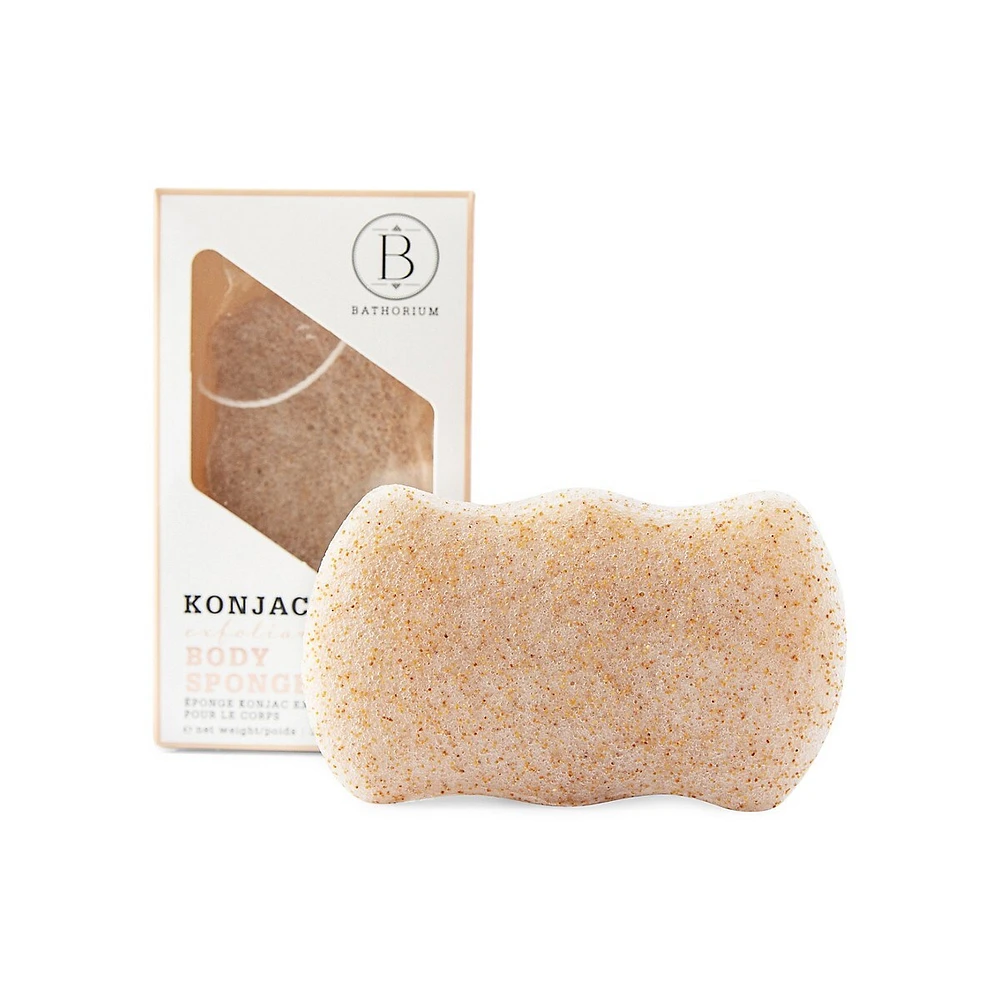 Konjac Walnut Body Sponge