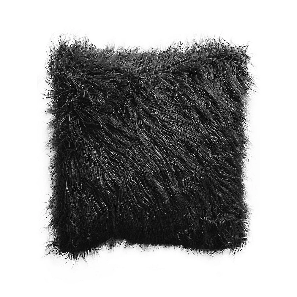 Mongolian Faux Fur Cushion