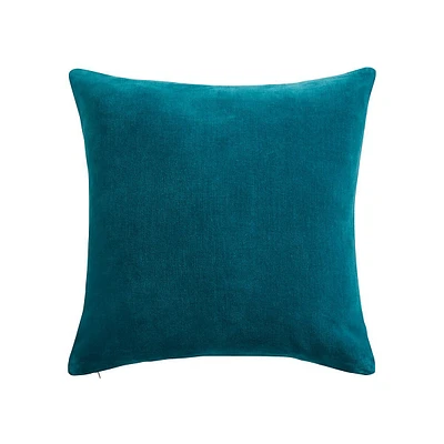 Washed Cotton Velvet Cushion