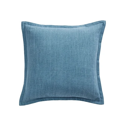 Coussin en tissu d'aspect lin Callie