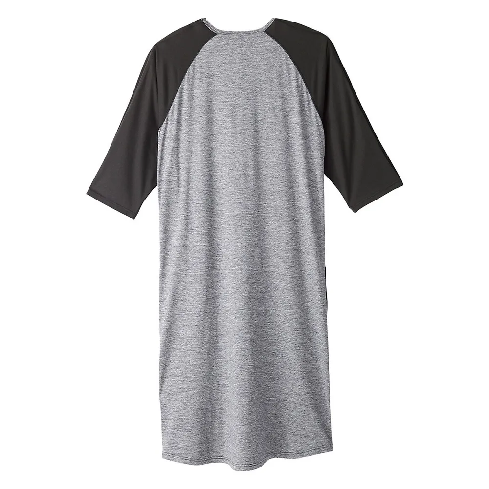 Men's Post Surgery Adaptive Recovery Nightgown