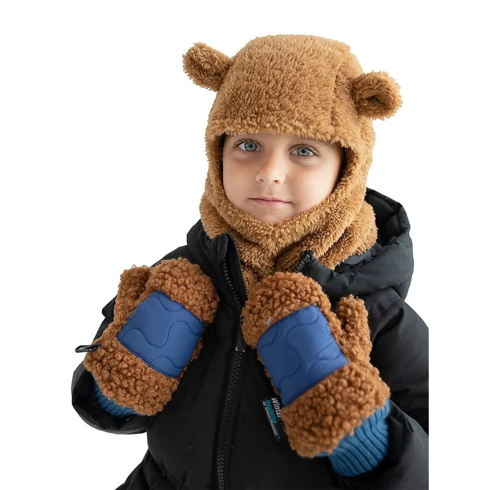 Little Kid's Plush Balaclava