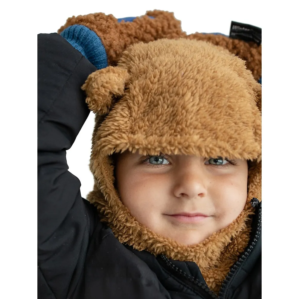 Little Kid's Plush Balaclava