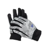Boy's Touch Reflective Print Commuter Gloves