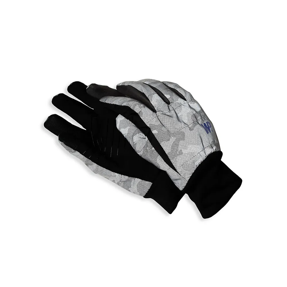 Kid's Touch Reflective Print Commuter Gloves