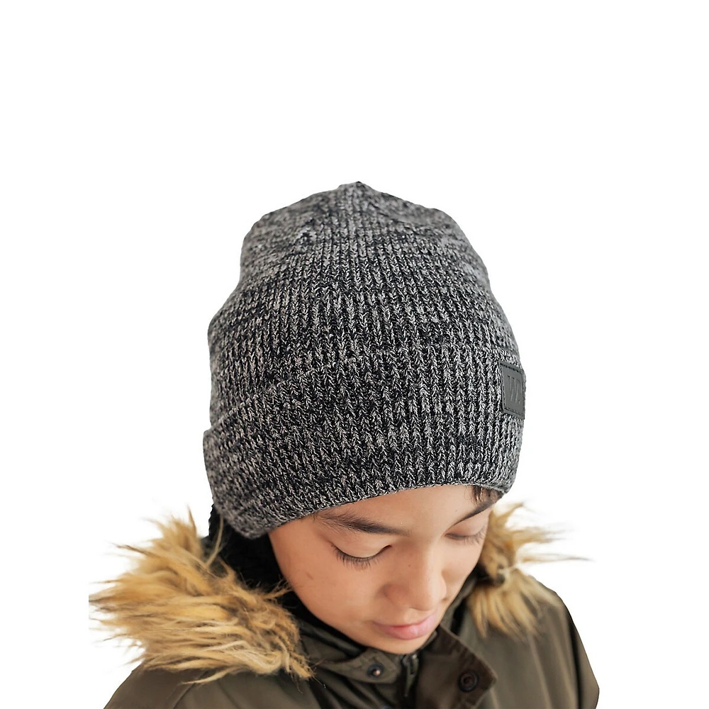 Kid's Marl Knit Toque