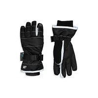 Kid's Reflective Touch Waterproof Ski Gloves