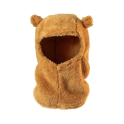 Little Kid's Plush Bear Ear Balaclava