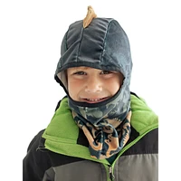 Little Kid's Contrast Dino Spike Balaclava