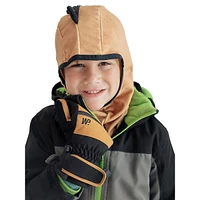 Kid's Two-Tone Insulated Ski Gloves