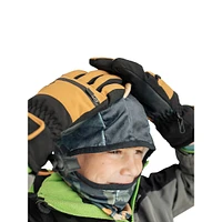 Kid's Two-Tone Insulated Ski Gloves