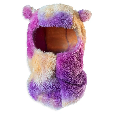 Little Kid's Sunset Ombre Plush Balaclava