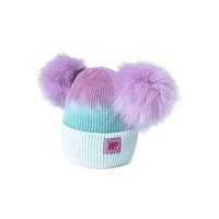 Little Kid's Double-Pom Toque