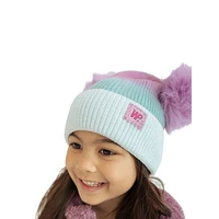 Little Kid's Double-Pom Toque