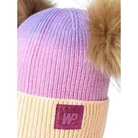 Little Kid's Double-Pom Toque