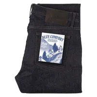Weird Guy Blue Comfort Regular Tapered Jeans