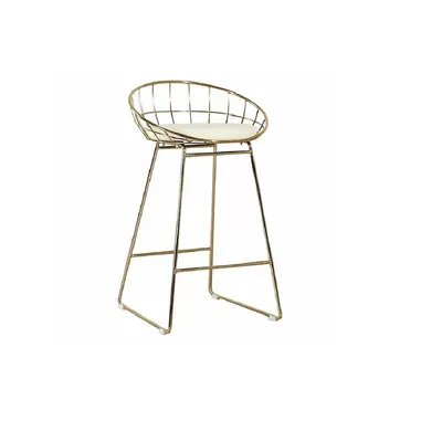 Kylie Counter Stool Gold-set Of 4