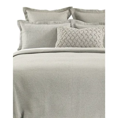 Rustic Quilted Duvet Cover Set